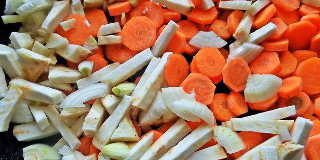 Рецепт грибного рагу с овощами