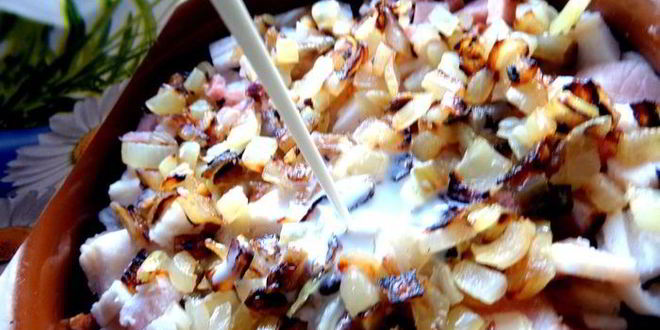 Рецепт грибного рагу в горшочках