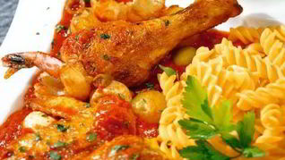 Рецепт Итальянского куриного рагу