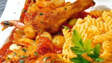 Рецепт Итальянского куриного рагу