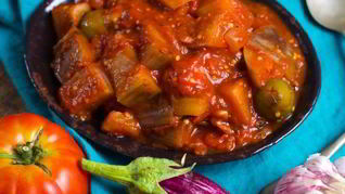 Рецепт Капонаты с помидорами в собственном соку