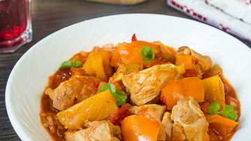 Рецепт Карибского рагу из курицы