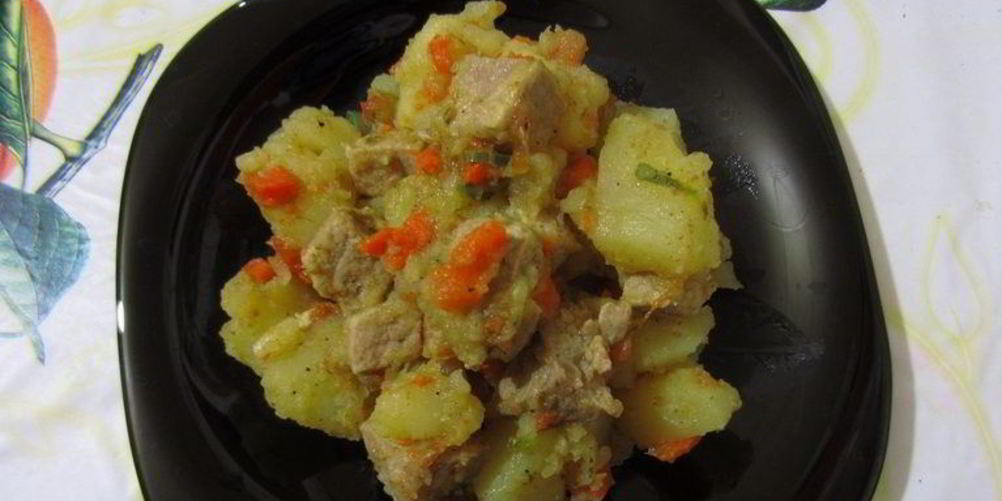Как приготовить картофельное рагу со свининой