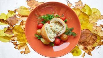 Рецепт Куриного рагу в сметанном соусе