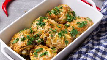 Рецепт Ленивого овощного рагу с курицей