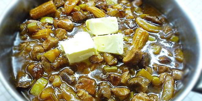 Рецепт мясного рагу с овощами по-перуански