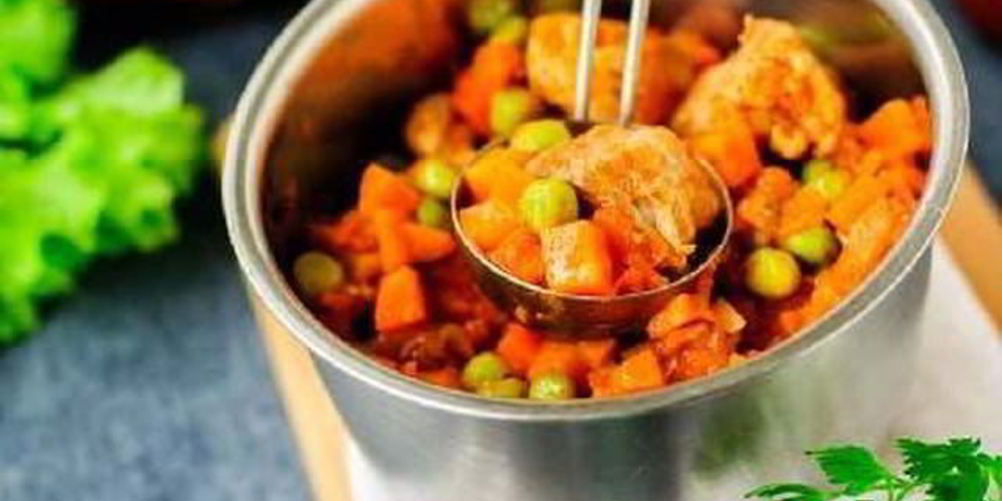 Как приготовить нежное рагу с зеленым горошком и мясом