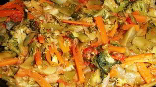 Рецепт Овощного рагу с брокколи