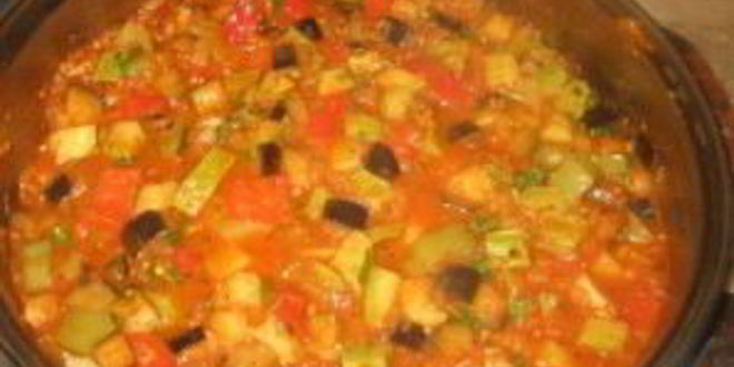 Рецепт овощного рагу с брокколи