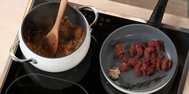 Рецепт овощного рагу с говядиной