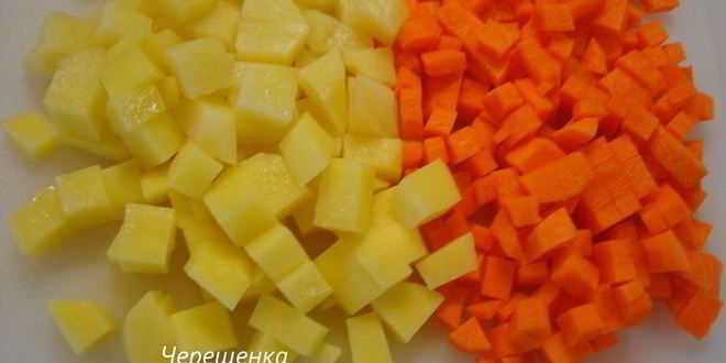 Рецепт овощного рагу с курицей