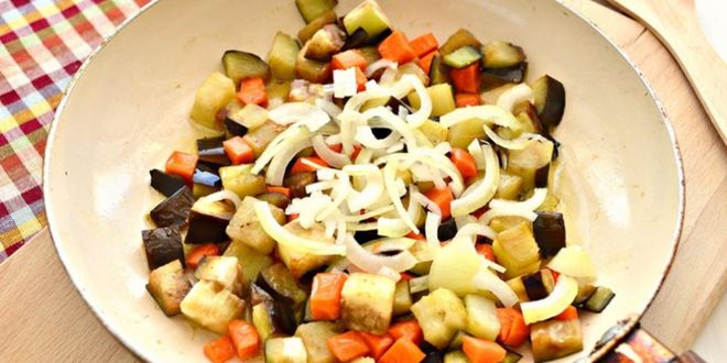 Рецепт овощного рагу с пекинской капустой