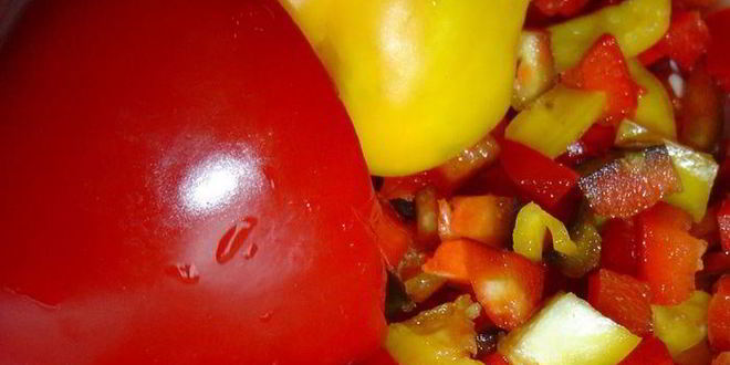 Рецепт овощного рагу с рисом