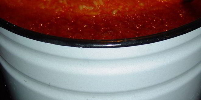 Рецепт овощного рагу с рисом