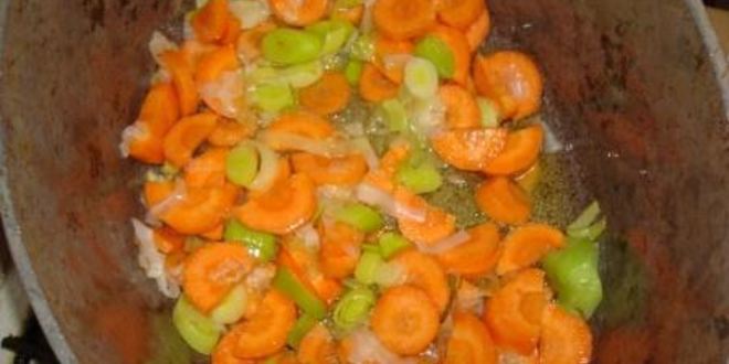 Рецепт овощного рагу с шампиньонами