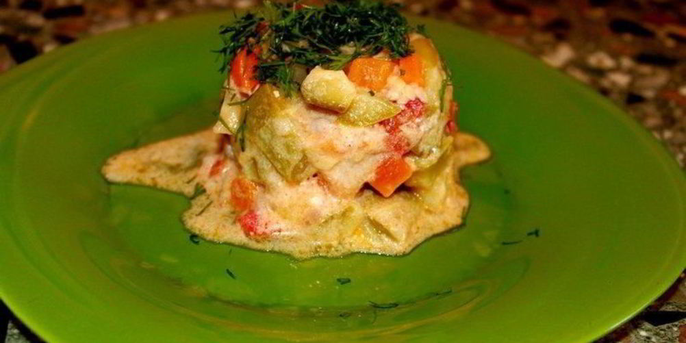 Как приготовить овощное рагу с тушеной курицей кабачками и картошкой