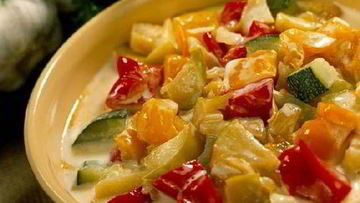 Рецепт Овощного рагу с яблоками