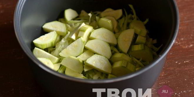 Рецепт овощного рагу в мультиварке