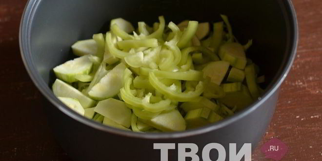 Рецепт овощного рагу в мультиварке