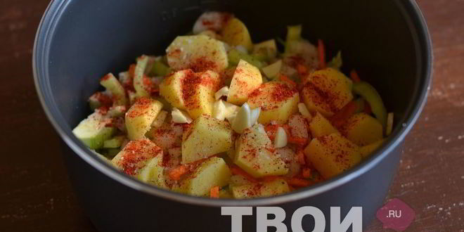 Рецепт овощного рагу в мультиварке