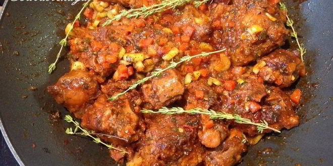 Рецепт рагу из бычьих хвостов