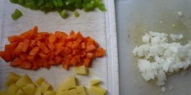 Рецепт рагу из фарша с кабачками