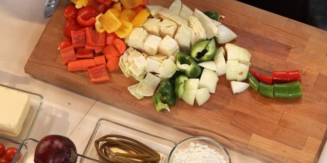 Рецепт рагу из говядины с овощами в пряном соусе