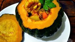 Рецепт Рагу из говядины в тыкве по-аргентинсков