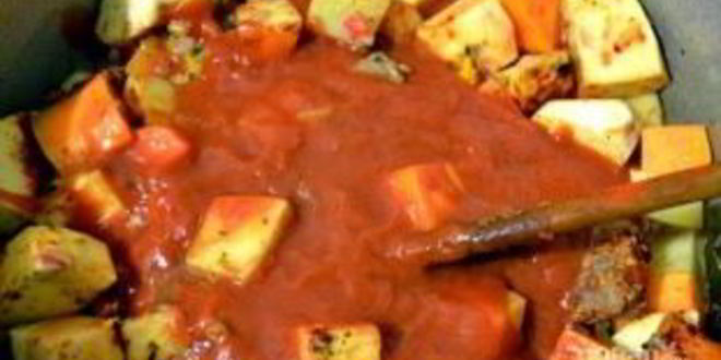 Рецепт рагу из говядины в тыкве по-аргентински