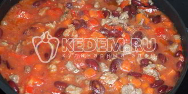 Рецепт рагу из говядины