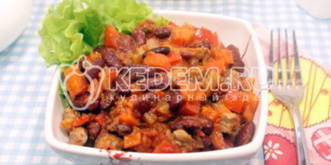 Рецепт рагу из говядины