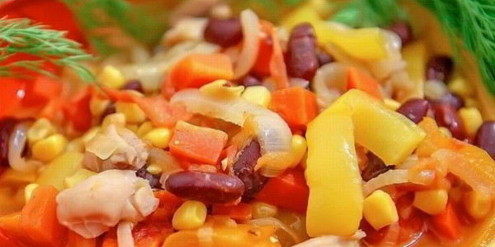 Как приготовить рагу из овощей с курицей