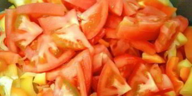 Рецепт рагу из овощей с курицей