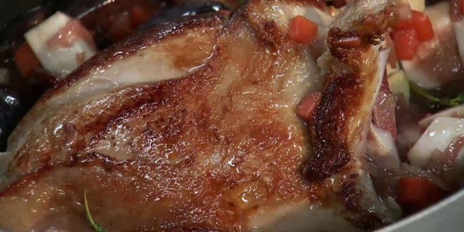 Рецепт рагу из ягненка со сливами