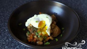 Рецепт Рагу с фасолью и мангольдом