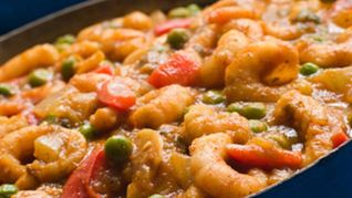 Рецепт Рагу с креветками
