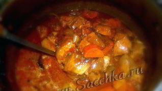 Рецепт Рагу с мясом