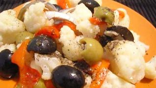 Рецепт Цветной капусты с овощным рагу