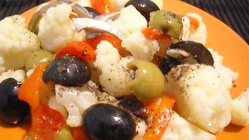 Рецепт Цветной капусты с овощным рагу