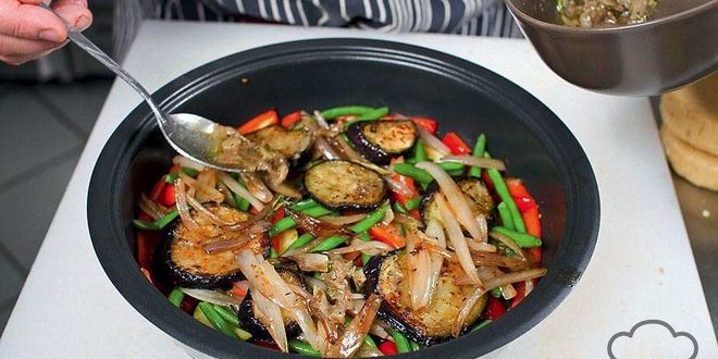 Рецепт откидного рататуя с анчоусами