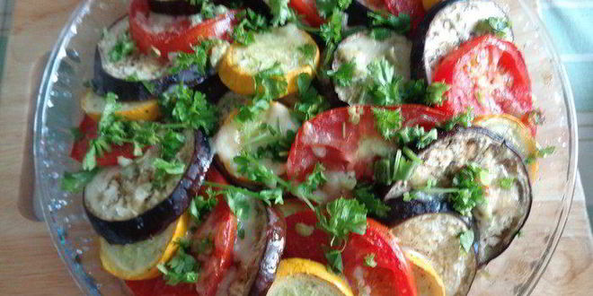 Рецепт рататуя из запеченных овощей