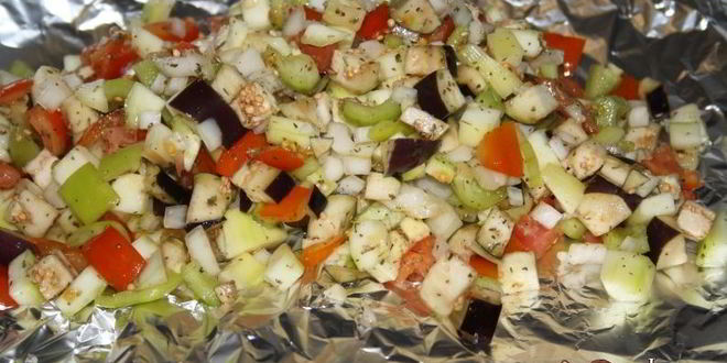 Рецепт рататуя на мангале