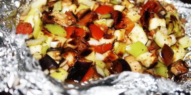 Рецепт рататуя на мангале