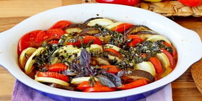 Рецепт рататуя по-деревенски