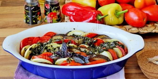 Рецепт рататуя по-деревенски