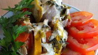 Рецепт Рататуя с мясом в мультиварке