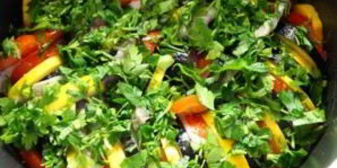 Рецепт рататуя с мясом в мультиварке