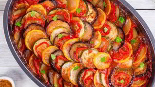 Рецепт Рататуя с мясом