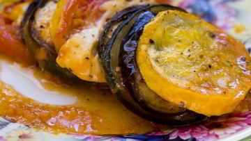 Рецепт Рататуя с сыром