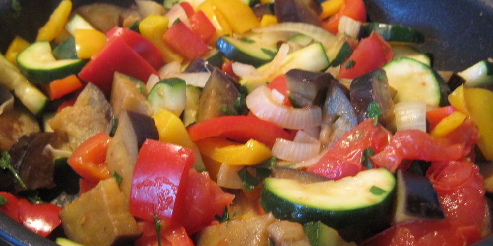 Как приготовить рататуй с цукини и баклажаном